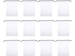 Pacote Com 30 Sacos Impermeáveis Transparentes Em Eva Para Sapatos Com Cordão, 25x35 Cm