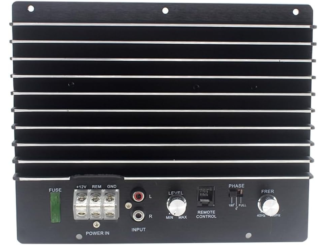 1 Unidad, 12 V, 1500 W, Potente Amplificador Mono Para Audio De Coche, Subwoofer Y Graves.