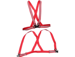 Imprescindible Para La Seguridad Nocturna 2 Correas Reflectantes Rojas Para Mejorar La Visibilidad De Los Corredores. Imprescindible P