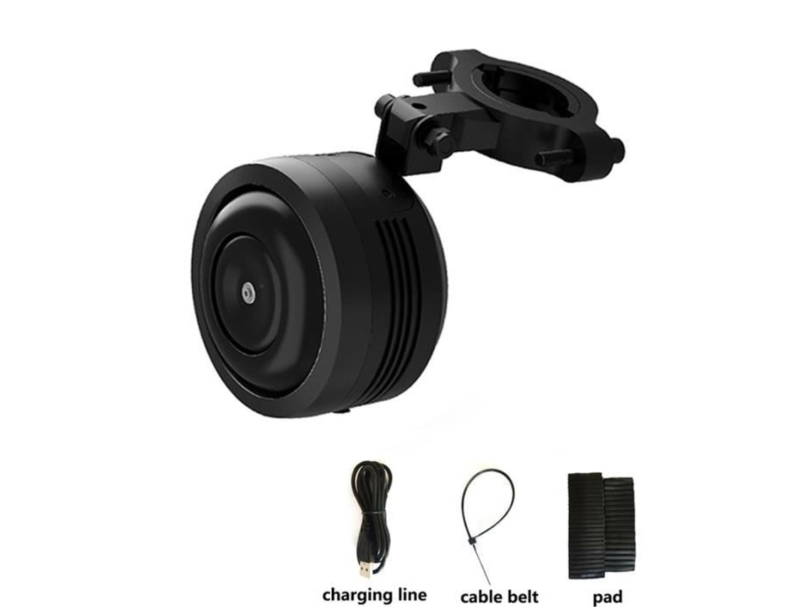 YWEI Only Bell 1300Mah 125Db Timbre de Bicicleta eléctrica con Alarma