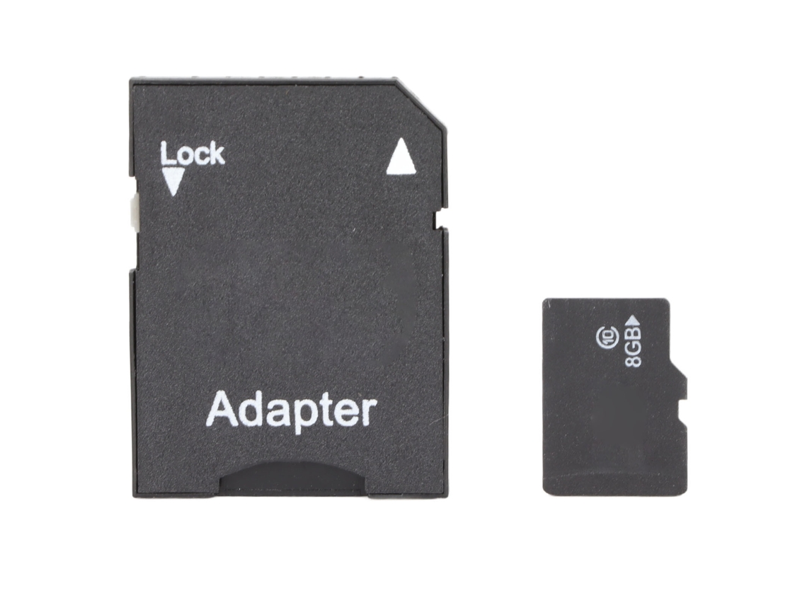 Tarjeta De Memoria Tf + Adaptador De Tarjeta Sd Chip De Alta Velocidad Transmisión Estable Y Resistente Al Agua