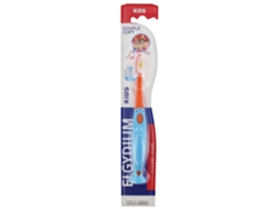 Cepillo de Dientes Kids Suave 2/6 Años Color: Naranja Y Azul ELGYDIUM