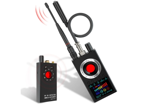 Detector de cámara oculta, detector antiespía, escáner de RF portátil, detector de señal de RF, detector de dispositivo de escucha, detectores GPS ...