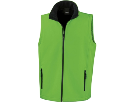 Chalecos para Hombre RESULT (Poliéster - M - Verde)