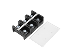 Barrera De Terminales De Tornillo 3 Posiciones 2 Filas Cobre 300a 600v Para Suministro Eléctrico