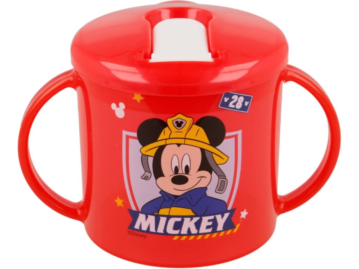 Taza Entrenamiento MICKEY MOUSE Rojo (230 ml)