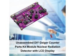 Kit De Módulo Detector De Radiación Para Armar, Contador Geiger Morado Con Alarma Sonora Y Visual - Piezas Sin Ensamblar