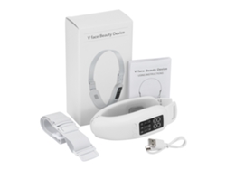 Dispositivo de lifting facial (6 modos, 9 niveles de intensidad), terapia de micropulsos, luz LED roja.
