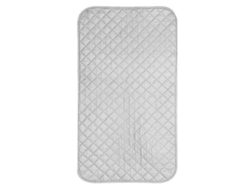 2026-tapete De Planchar Resistente Al Calor Plegable 48x85cm Para Colchas, Camas, Mesas Y Secadoras De Ropa Plata