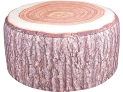 Puf hinchable para exterior Esschert Design tronco de Árbol