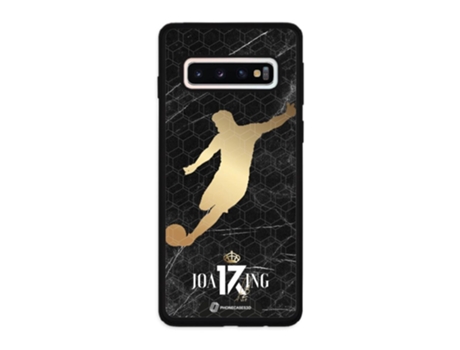 Funda Móvil Oficial Real Betis Fc para Samsung Galaxy S10 PHONECASES3D Piel Sintética Negro