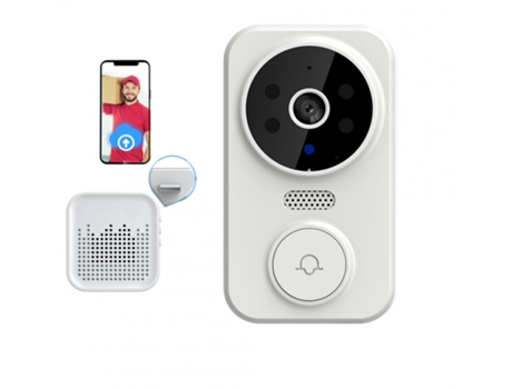 wifi cámara de timbre de video inteligente intercomunicador bidireccional visión nocturna infrarroja control remoto sistema de seguridad para el ho...