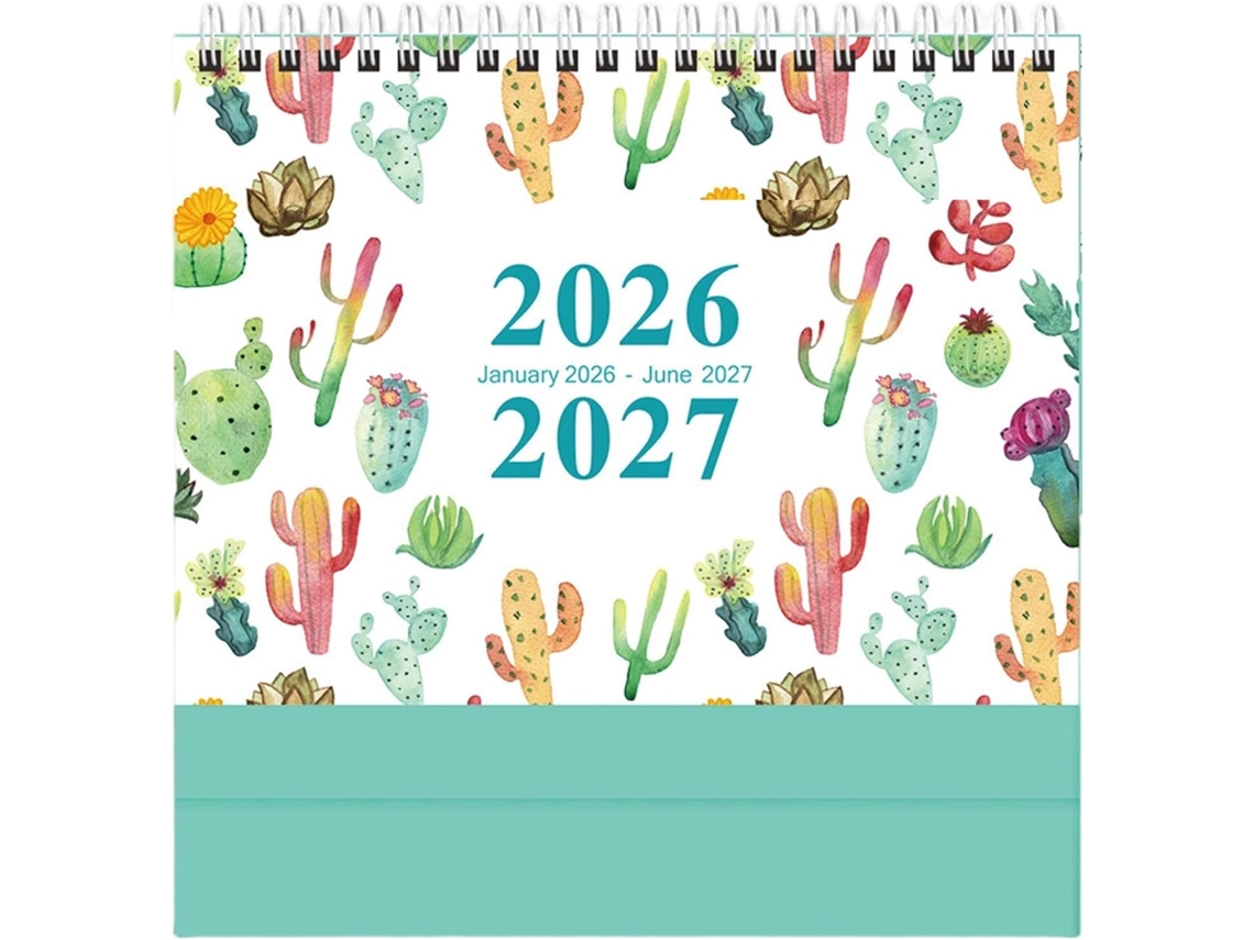 Calendario De Escritorio Vertical 2026, Organizadores De Escritorio Mensuales