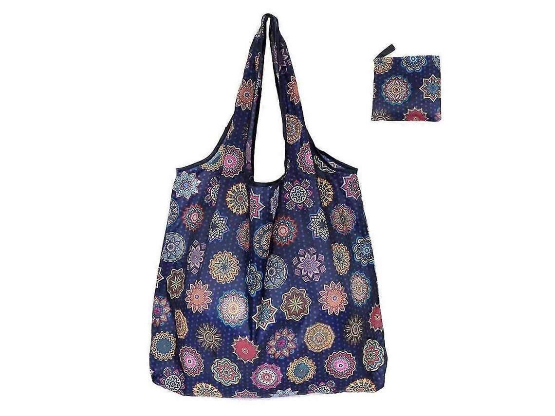 Bolsa de compras grande, reutilizable y ecológica para guardar juguetes de playa, bandolera, plegable. GOKOCO