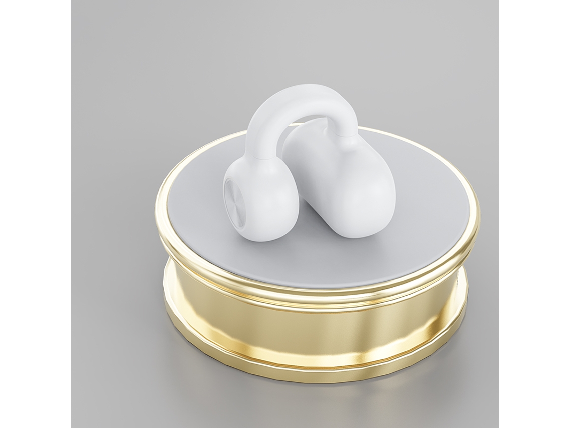 Mini auriculares inalámbricos, portátiles y con batería de larga duración. Mdug (blancos)