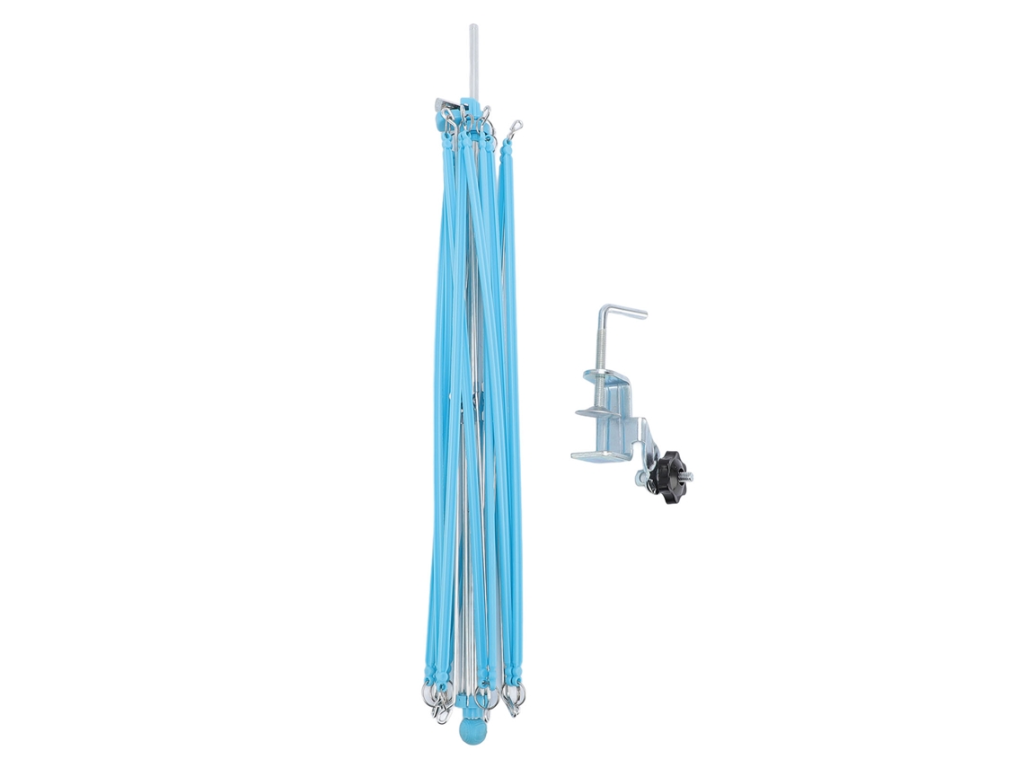 Enrollador De Hilo Portátil De Acero Inoxidable Con Soporte Para Tejer A Dos Agujas Y A Ganchillo.