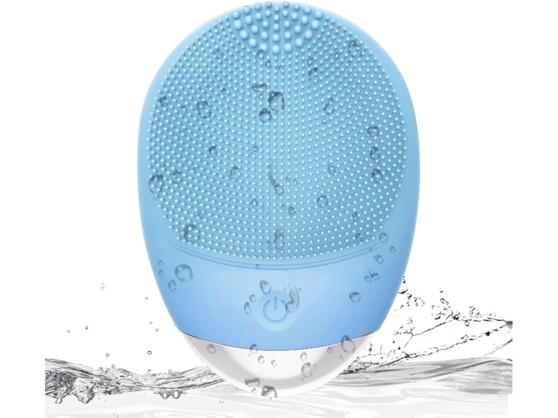 Cepillo de limpieza facial eléctrico de silicona suave 3 en 1, cepillo facial sónico vibratorio Yizhood
