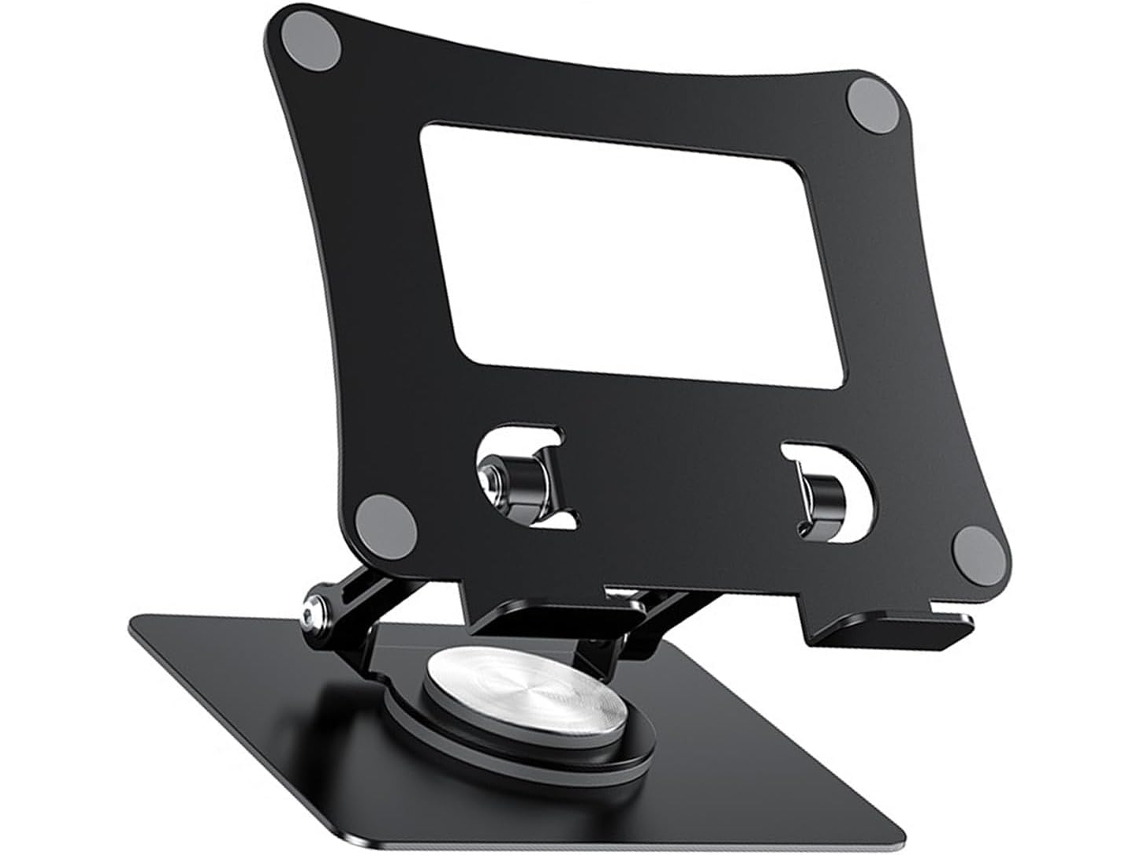 Soporte Plegable Portátil Para Tablet, Con Aislamiento Térmico Y Rotación De 360 Grados.