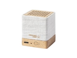 Altavoz Nature Cáñamo Y Madera Bluetooth. Potencia Sonido 3w. Batería 300 Mah