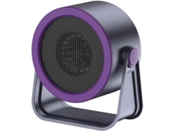 Calentador Ventilador Rojo Mini Silencioso P/ Mesa Protección Sobrecalentamiento P/ Escritorio Cuarto