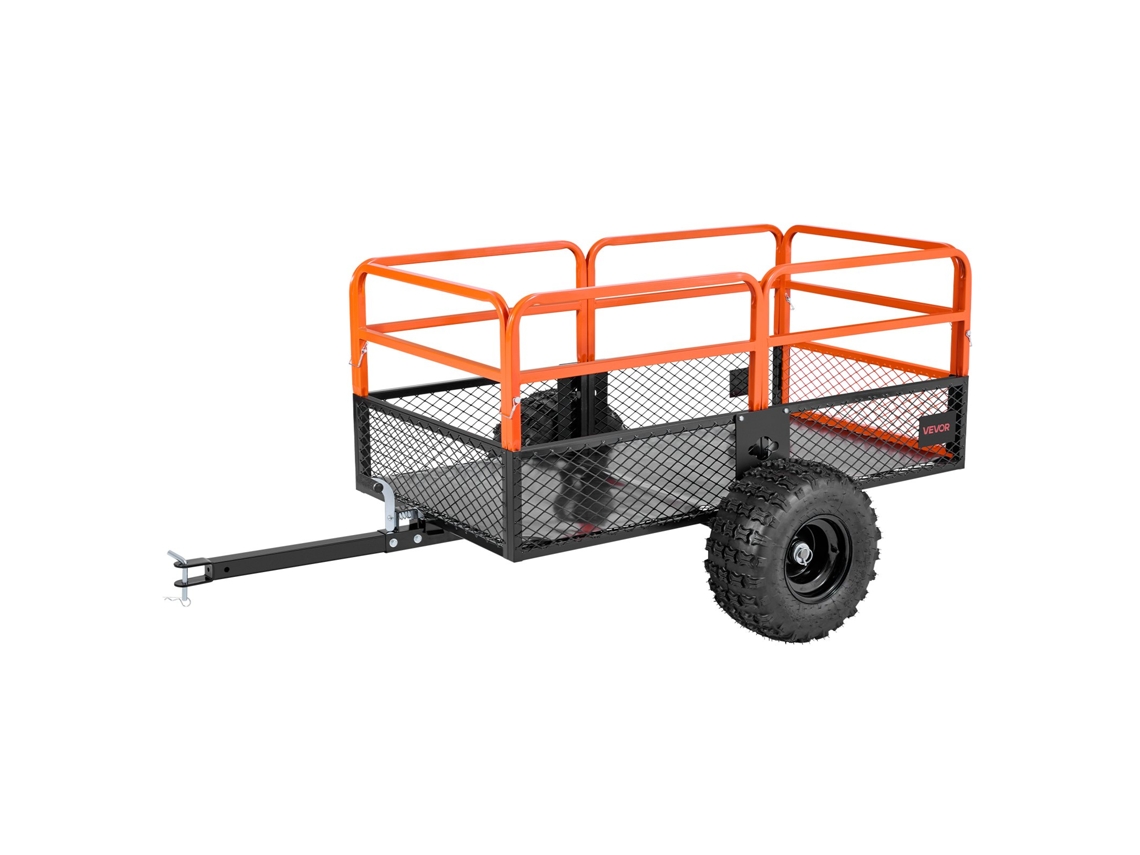 Remolque utilitario para jardín Vevor de 221 x 81 x 94 cm, carga de 800,59 kg