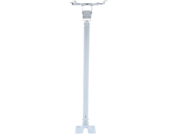 Soporte de pared para proyector con tubo cuadrado de 60cm a 120cm, práctico y multifuncional, con 4 Gokoco