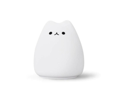 Niños de dibujos animados Noche Luz de silicona Lámpara de noche de silicona RGB Toca Sensor USB | Luces de noche LED SLD