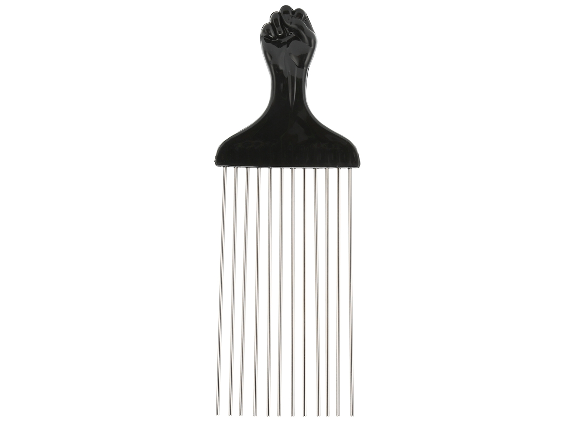 2026-palo De Metal Profesional Para Desenredar Y Estilar Pelo Rizado, Grueso Y Enredado