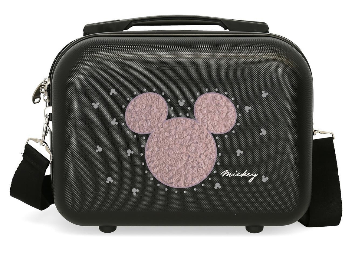 DISNEY Neceser De Viaje ABS Mickey Studs Negro