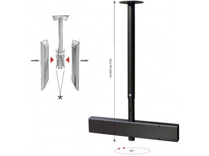 Soporte de TV ITB AMOM06055 (15'' - Hasta 75 kg)