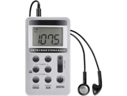 Radio portátil AM/FM GOKOCO con sintonización digital