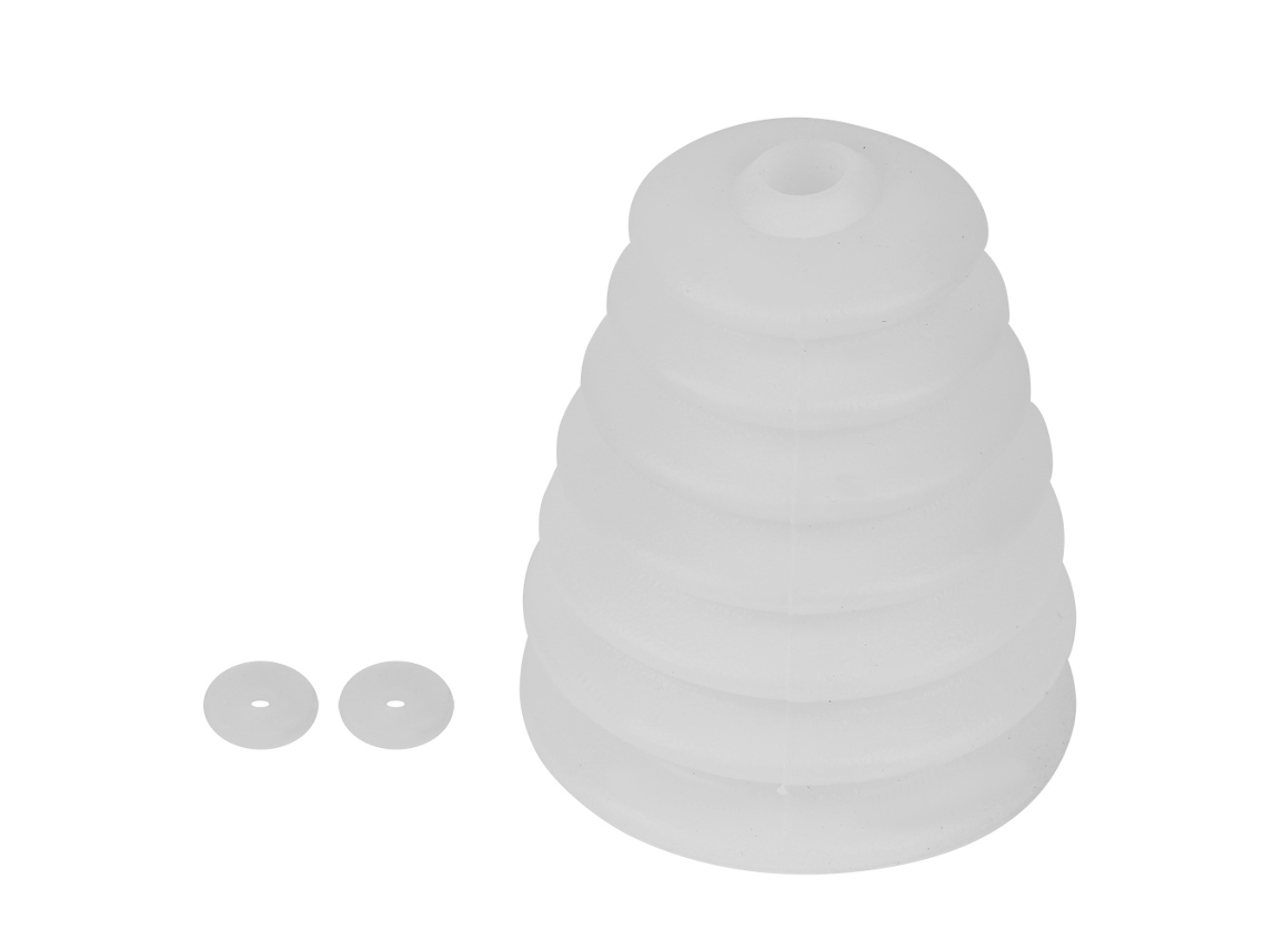 Cubierta Antipolvo Para Martillo Eléctrico Y Taladro De Impacto, Protector De Goma Blanco