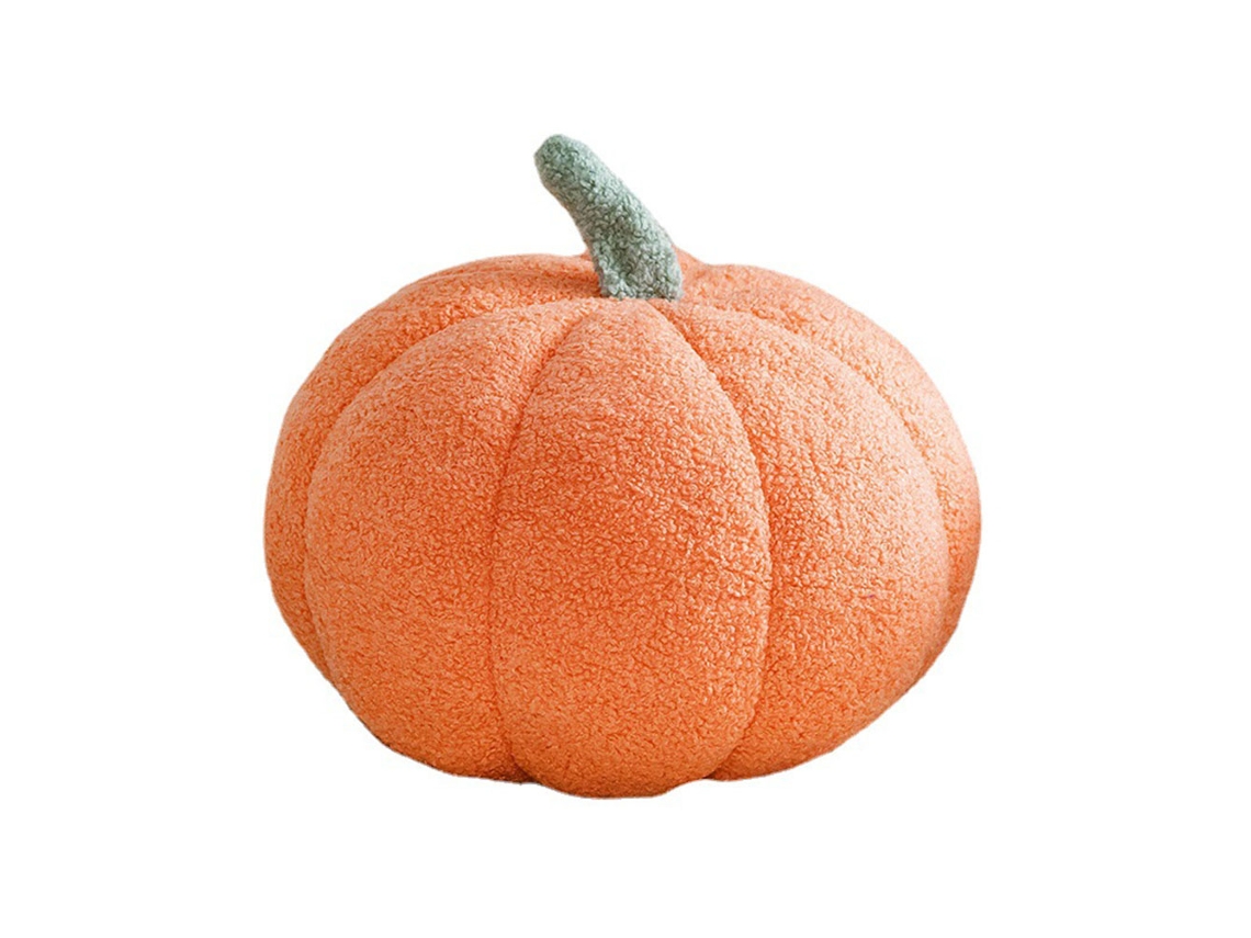 Calabaza de peluche decorativa de otoño para Halloween y Acción de Gracias