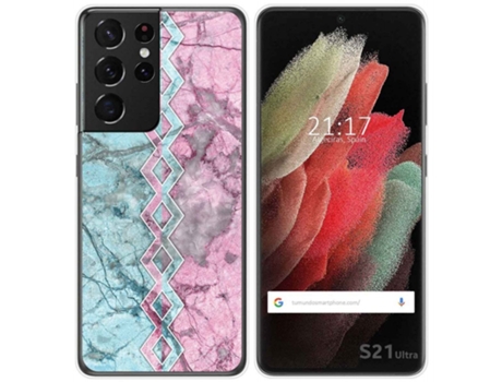 Carcasa Samsung Galaxy S21 Ultra 5G TUMUNDOSMARTPHONE Dibujos Multicolor