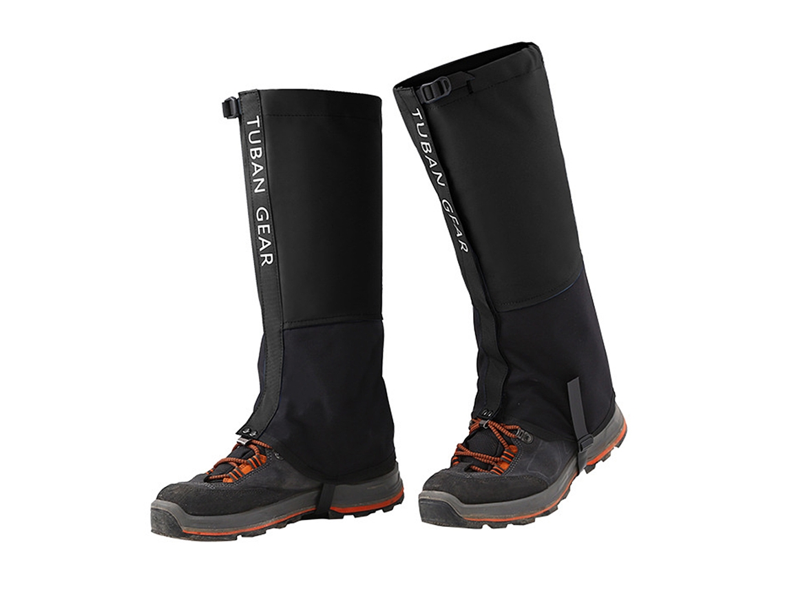 Gaiters Para Pernas Impermeáveis Ajustáveis Anti- Rasgamento Para Trekking Skiing Snowshoeing Outdoor