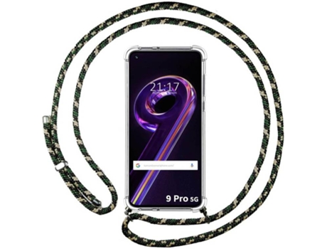 Carcasa Realme 9 Pro 5G TUMUNDOSMARTPHONE Colgante Verde
