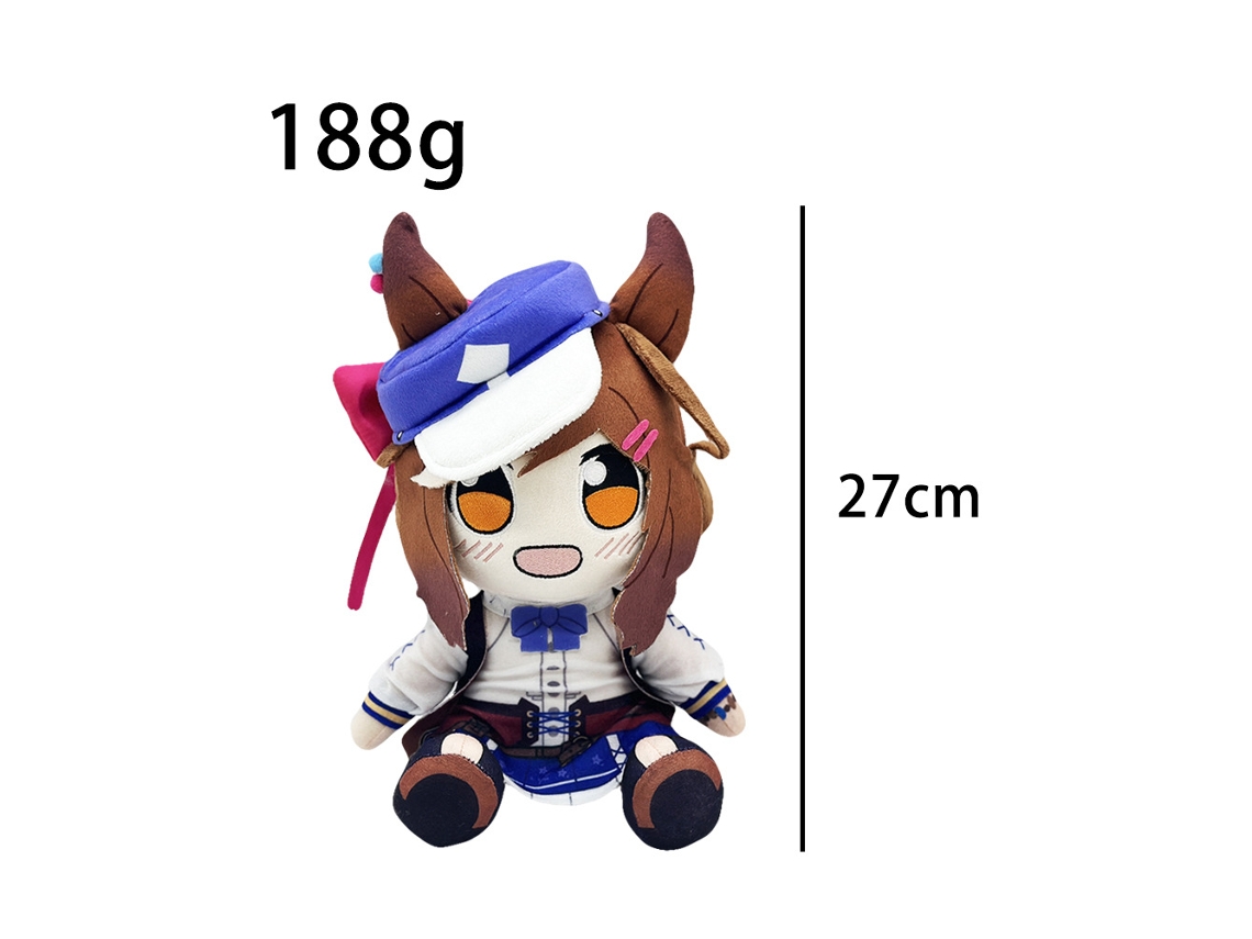 Muñeca de niña de peluche, juguete