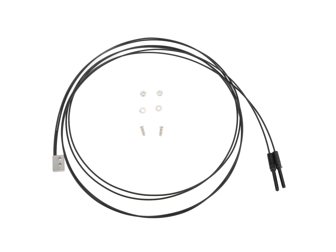 2pcs Sensor Fibra Óptica Reflectiva Plana Delgada Cable De Fibra Óptica Distancia De Detección 0-270mm Tp-47r