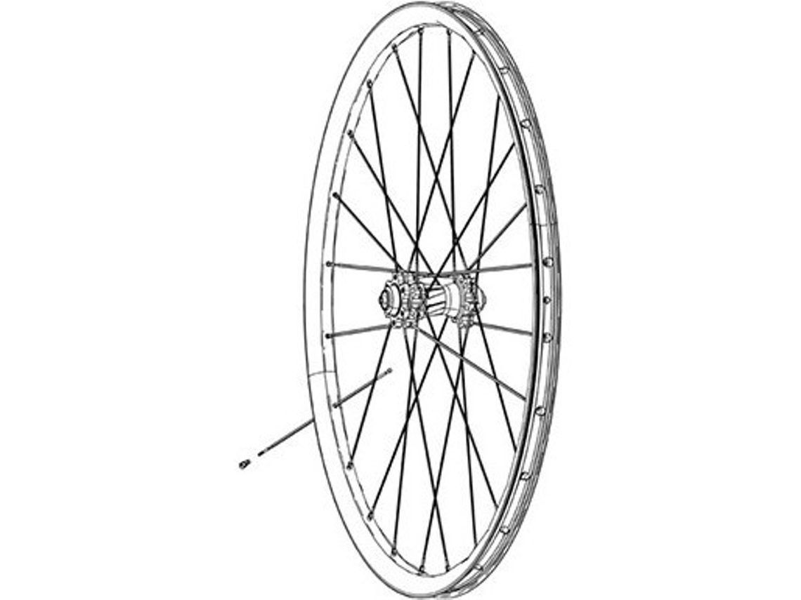 Valvula ZIPP Kit Tubeless S Cinta 23 Llave (M)