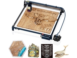 Grabador láser SCULPFUN S30 Ultra 33W con área de trabajo de 600X600Mm Cortador de motor paso a paso de 42 bits