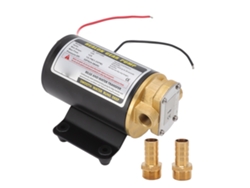 Bomba de aceite eléctrica con motor y conector de latón Rl Gp1200 12v 12a