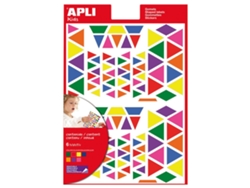 Geometric Self-Adhesive Gomets APLI In Bag - Triangular