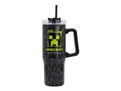 Taza térmica de acero inoxidable Stor XL de 940 ml, botella térmica Minecraft 75643 P25stor