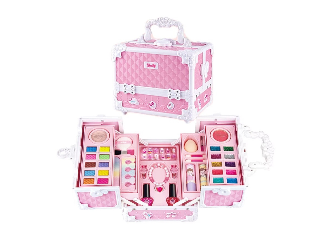 Kit de maquillaje para niños, juguetes cosméticos