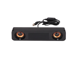 Altavoz Con Cable Hifi Estéreo Con Subwoofer, Alimentado Por Usb, Con Conector De 3,5 Mm, Portátil, De Sobremesa,