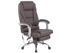 Silla de Escritorio Ergonomica DUDECOR (Acero - Marrón)