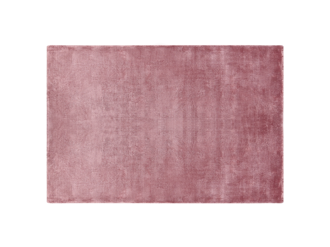 Alfombra de pelo corto BELIANI Gesi ii de Viscosa Rosa 140x200