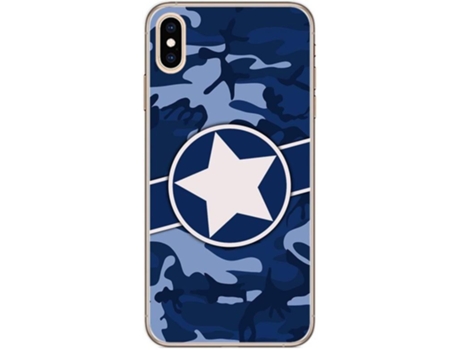 Carcasa iPhone XS Max TUMUNDOSMARTPHONE Camuflaje 03 Multicolor