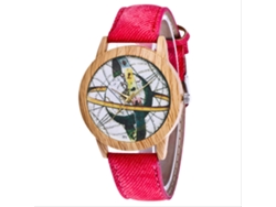 Reloj De Pulsera De Cuarzo Sencillo Para Mujer Vansvar Con Correa De Pu En Blanco Y Negro.