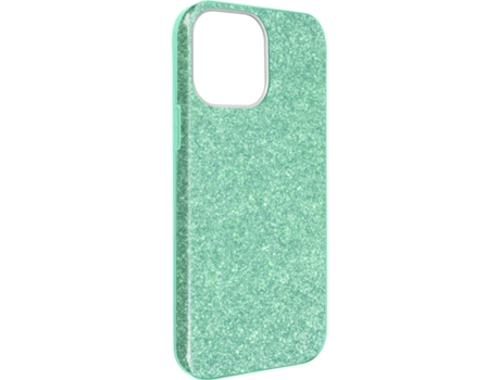Funda Apple iPhone 13 Pro Max AVIZAR Purpurina (Verde)